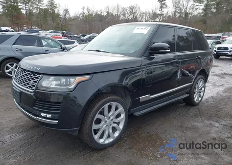 2015 Land Rover Range Rover 3.0L V6 Supercharged Hse из США, поврежденный, VIN SALGS2VFXFA216600